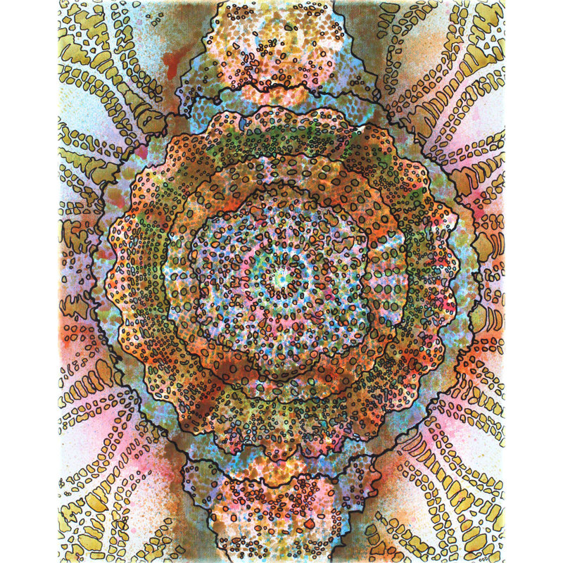 Stain 24 Print by Katie Schutte, 32" H x 24" W
