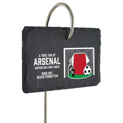 Bohuslava Arsenal Football Slate Grave Memorial Plaque