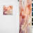 Adrienna Gold Pink Luminous Liquids - Modern Velvet Curtain - Room Darkening - 1 panel-1517443421