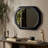 Brystol Wall Mirror-Black Antique