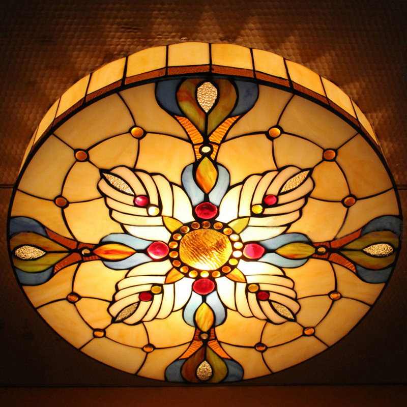 Mazhar Glass Flush Mount