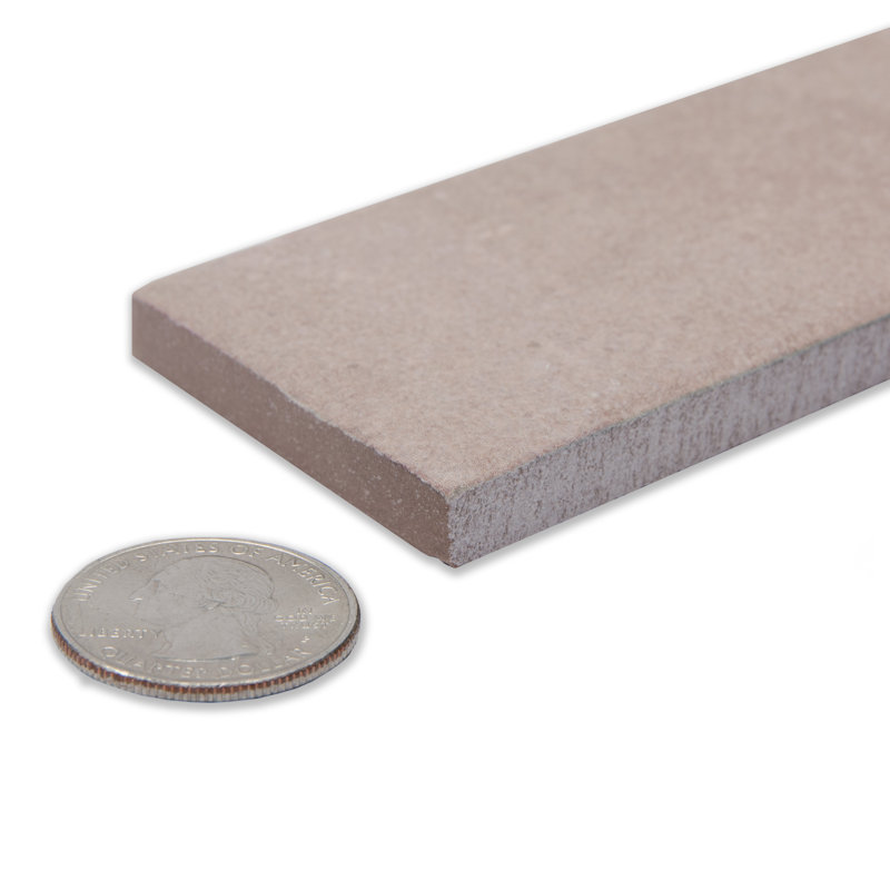 Tucson 1-7/8 In. X 17-3/4 In. Porcelain Floor And Wall Tile, Beige