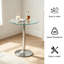 Tables de bout Modern, table d'appoint en verre trempé de 23,62 po pour la maison-1386124642