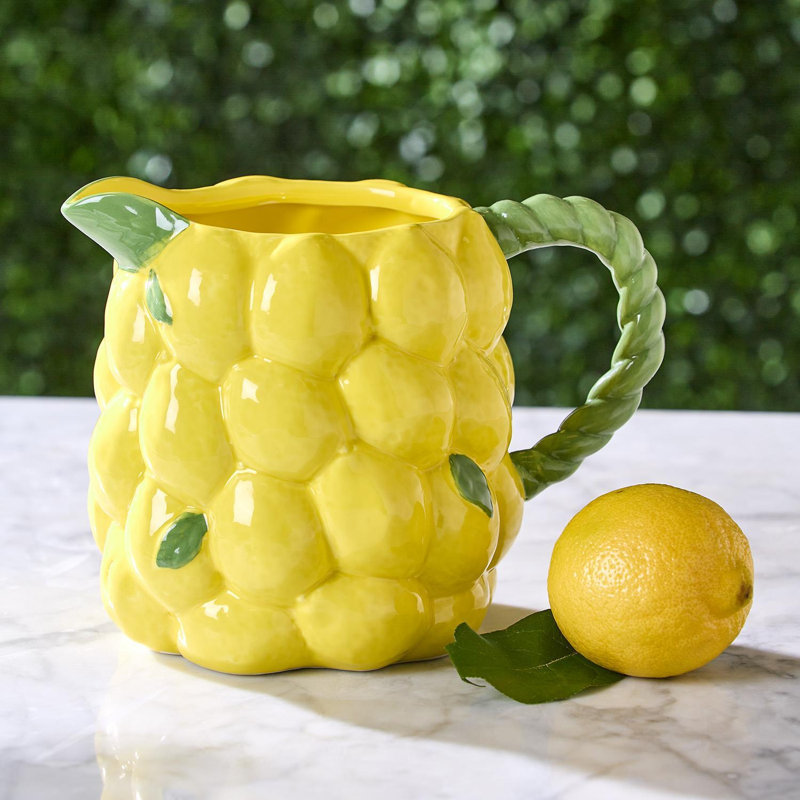 Pichet et vase en céramique Lemon Grove