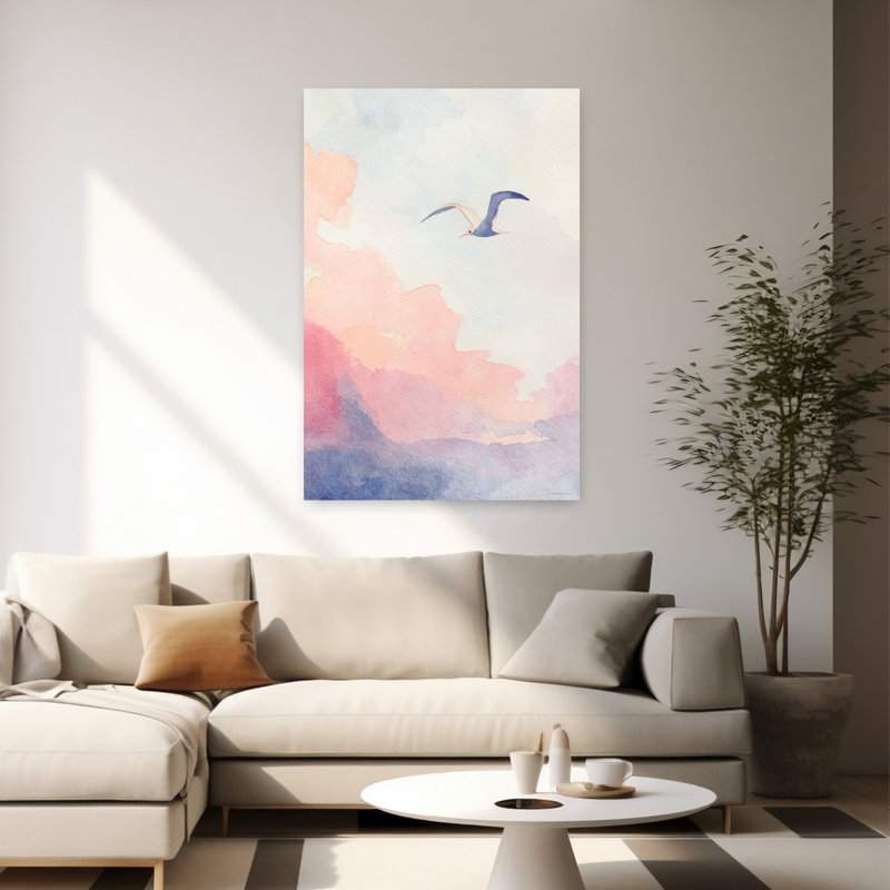 Wings of Dawn, 60" H x 40" W