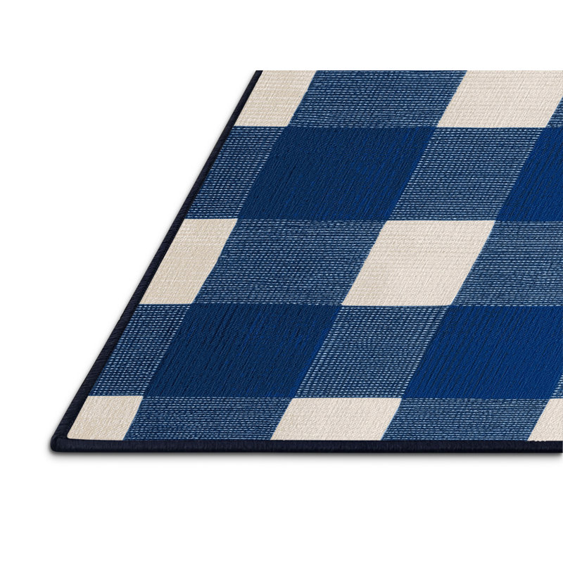 Tapis botanique brun lavable à la machine, Rond 3 pi