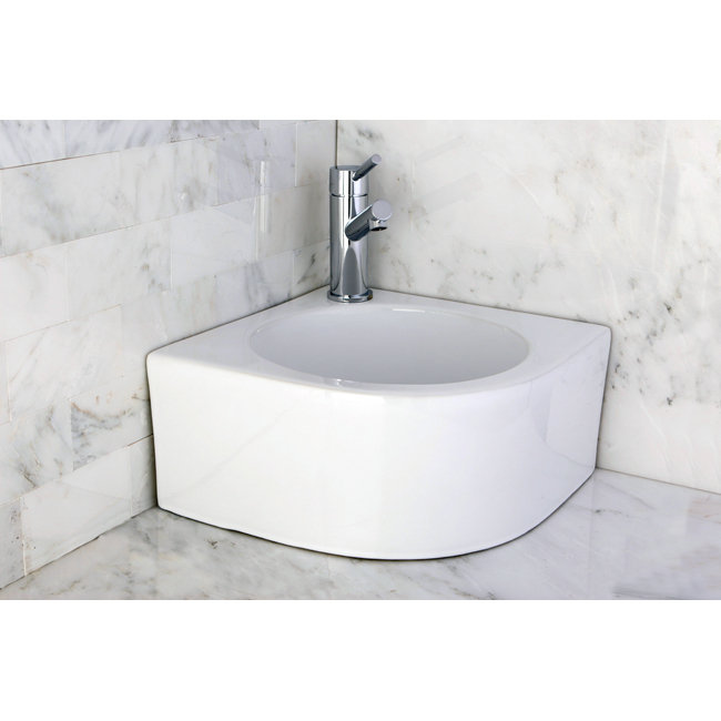 Manhattan Ceramic Specialty Wall-Mount Bathroom Sink