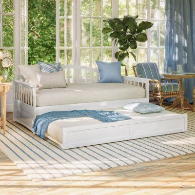 Mission Twin Wood Daybed with Trundle