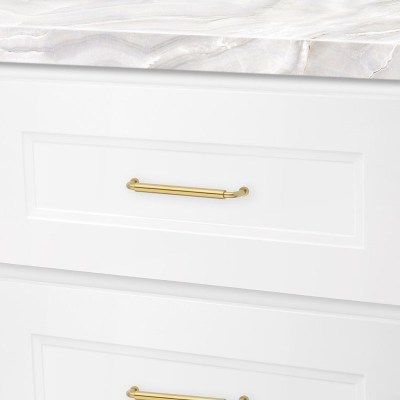 4486 Hollywood Hills Pull, Satin Brass