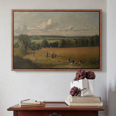 «The Wheat Field», 1816 - John Constable, toile tendue avec châssis