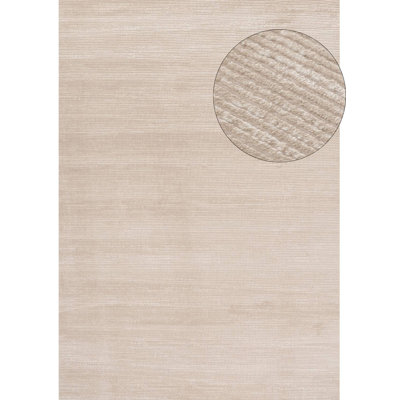 Carmel Modern Striped Beige Area Rug