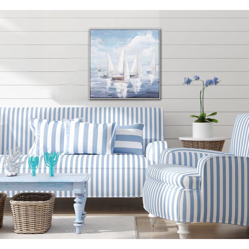 Sailboat Symphony II Canvas Wall Art