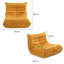 Fauteuil à billes et chaise longue sans accoudoirs Charlie-91913789