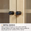 Armoire de cuisine, armoire de cuisine de 71 po de hauteur avec portes et tablettes réglables-434731195
