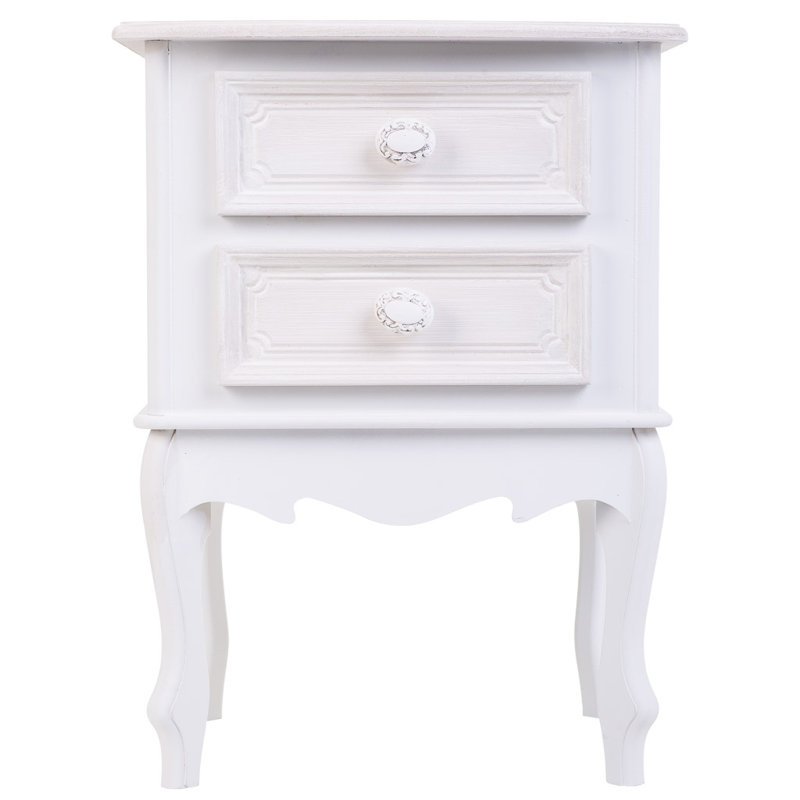 Linmore 42 cm W Bedside Table