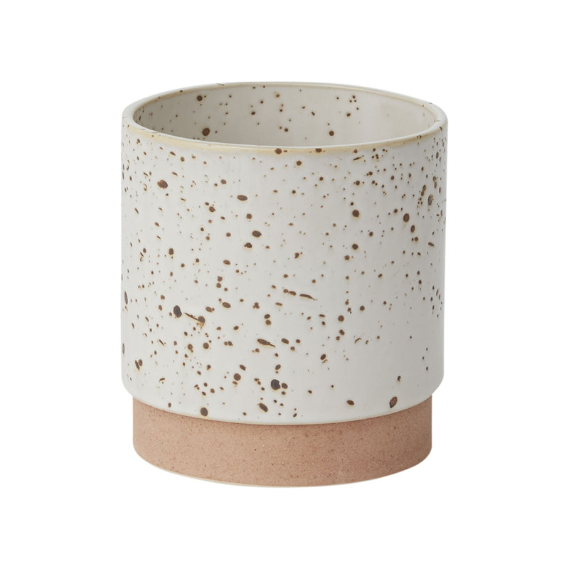 Pot à fleurs en céramique Kaesha, H 5,25 po x l 5 po x P 5 po