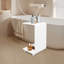 Table d'appoint mobile en acrylique pour table d'appoint en forme de C-1726855652