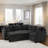 L-shaped Sectional Sofa With Hidden Storage Compartment-542607966