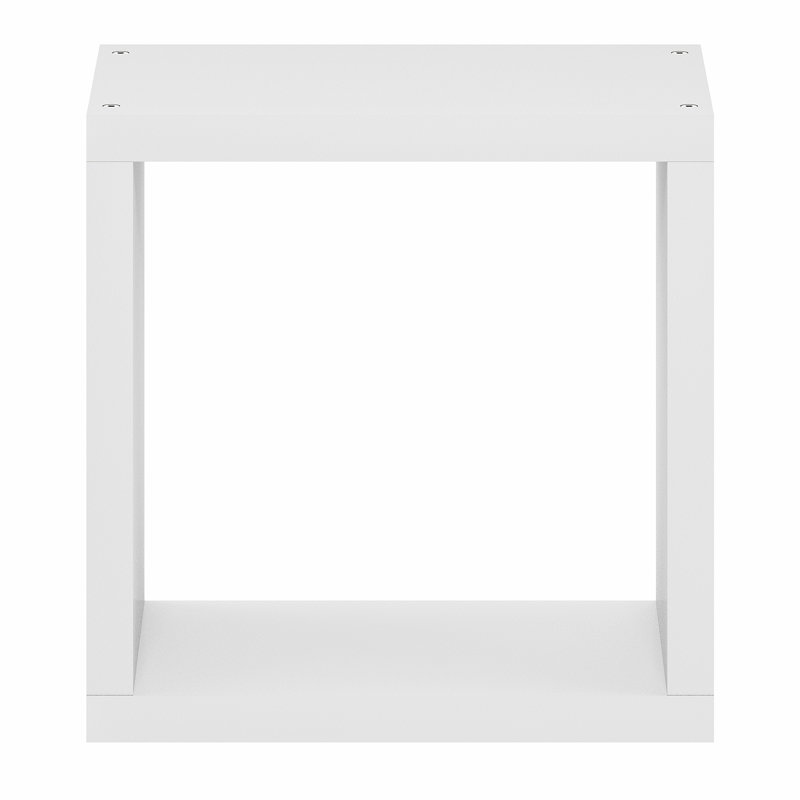 Tablettes flottantes murales Furinno CUBICLE, Blanc