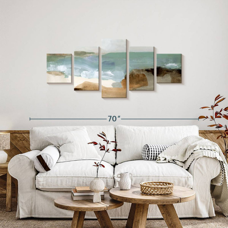 Ocean Sigh I, 24" H x 55" W