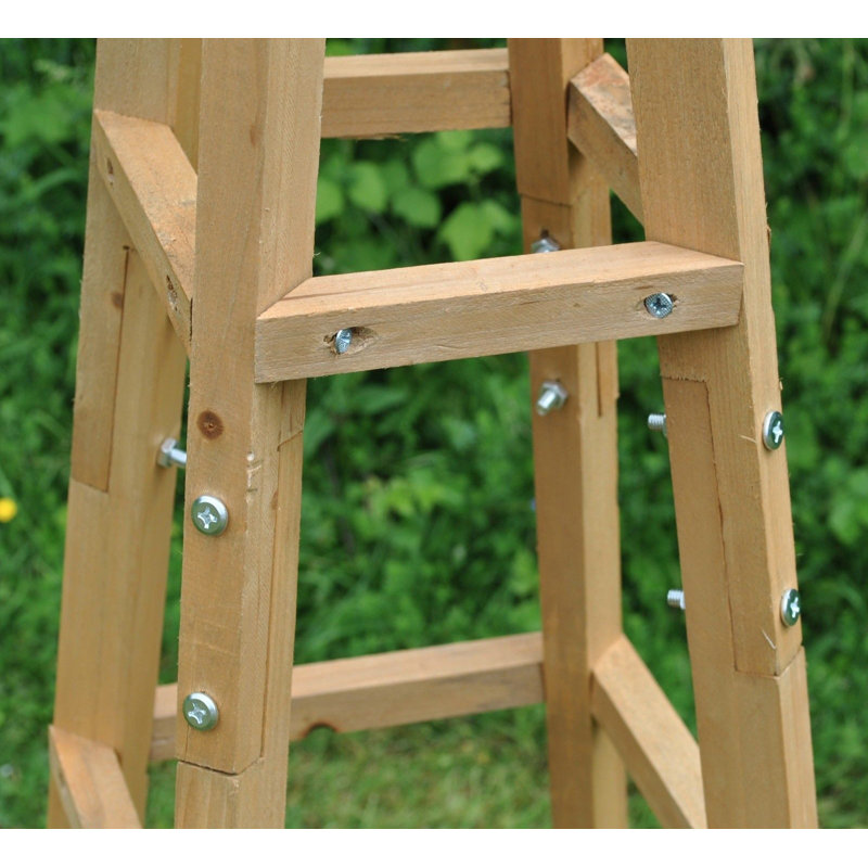 Chartrand 150cm H x 35cm W Wood Obelisk Trellis