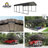 Galvanized Steel Carport, 12X20X7-87858660