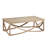 Table basse en bois massif Herménégilda