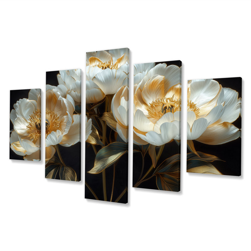 Gatton - Peonies Canvas Art Set