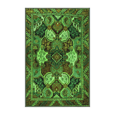 Washable Oriental Indoor Rug