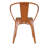 Briceidy All-Weather Metal Stack Chair with Arms and Poly Resin Seat-1093872924-1093872913