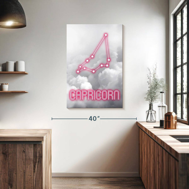 Adella Capricorn Constellation, 39" H x 26" W