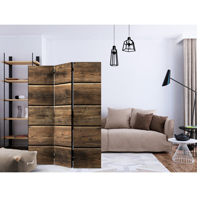 135 cm W x 172 cm H 3 - Panel Folding Room Divider