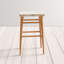 Tabouret de comptoir en cuir Kazbah-1017427112