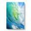 The Curl Of A Wave In Abstract - Wrapped Canvas Print-55337067