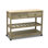 Winston Porter Kitchen Island, Kitchen Island on Wheels, Two-Tier Open Shelf Kitchen Island