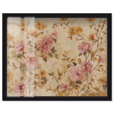 «Ochre Garden II Farmhouse» par Art Remedy