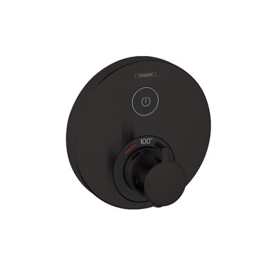 Showerselect S 1-Handle 6-Inch Wide, Temperature Memory, Thermostatic Valve Trim Only, with Diverter
