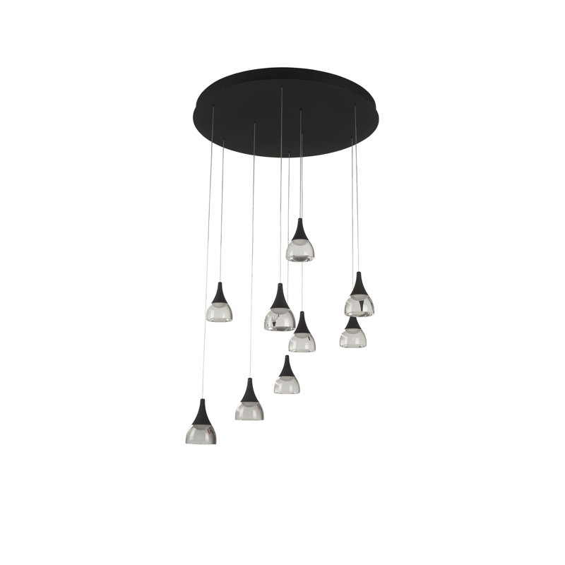 Dalmatia 9 - Light LED Cluster Pendant