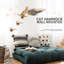 Hamac mural pour chat avec 3 marches - Meuble mural moderne pour chat