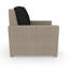 Chaise d'extérieur Henri avec coussins Sunbrella-1134823841