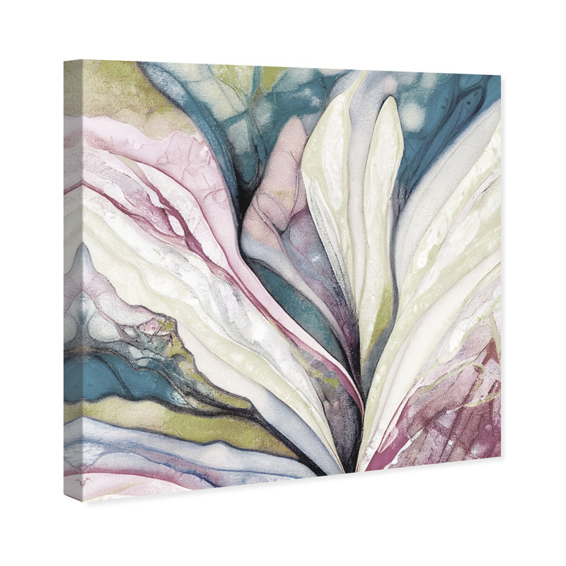 «Petals Summer on Canvas» par Wynwood Studio, reproduction, L 12 po x H 12 po