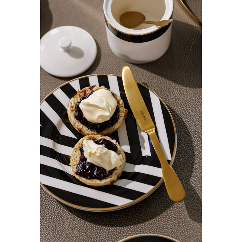 Mikasa Luxe Deco China Side Plates, 21cm