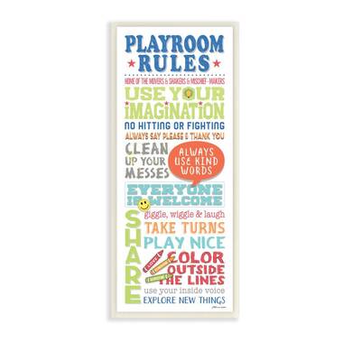 Outside In Art Studio Gender Neutral Kids Playroom Art, Set Of 3