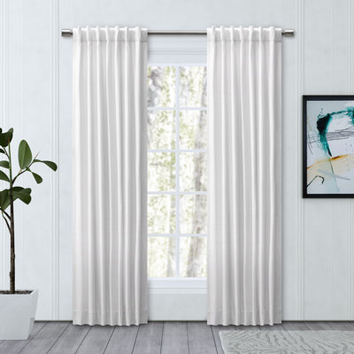 Waubun Chevron Light Filtering Curtain Panel