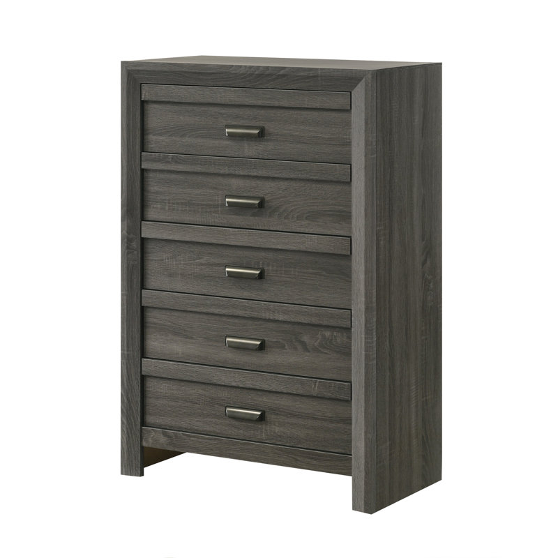 Ensemble de chambre à coucher Valour, Grey, Double