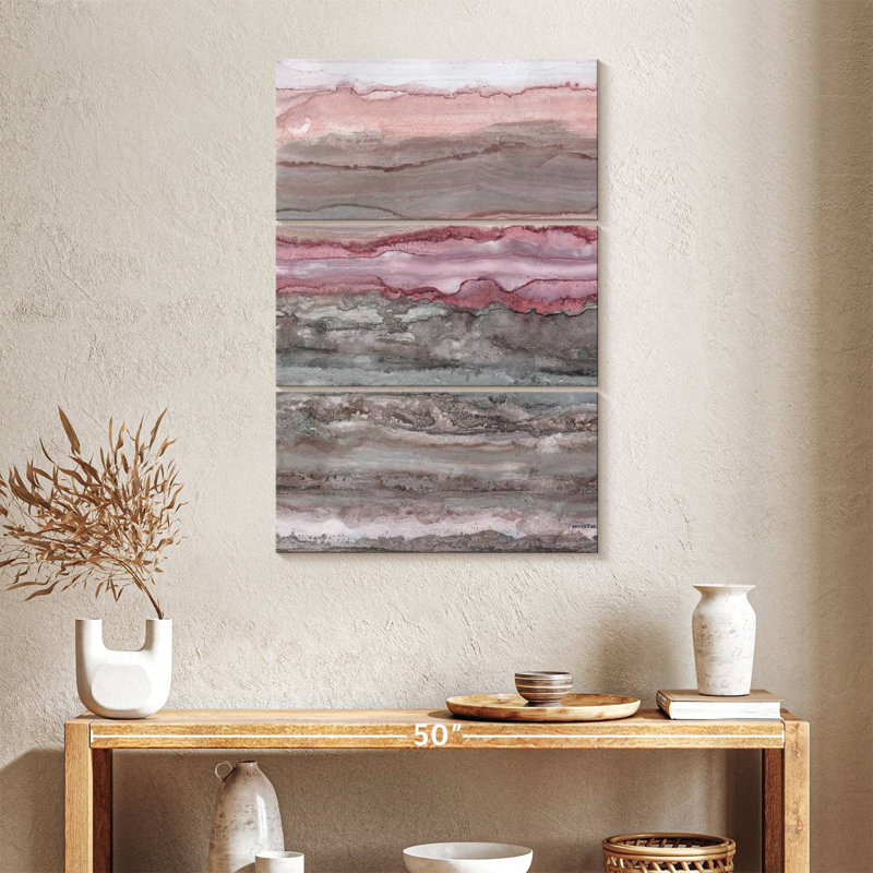 Avery Rose Quartz Quarry, 38" H x 24" W