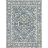 Hand Knotted Wool Area Rug in Charcoal