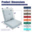 Ensemble de coussins et coussins Red Barrel Studio® intérieur / extérieur à assise profonde - 25 po x 22 po x 4 po-1399173328-1399173341