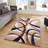 Woven Trends Modern Kawan Area Rug with Classic Geometric Design, Brown-1334681285-1334681336-1334681341