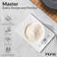 Balance de cuisine en verre iHome - balance numérique pour aliments, 11 lb / 5 kg